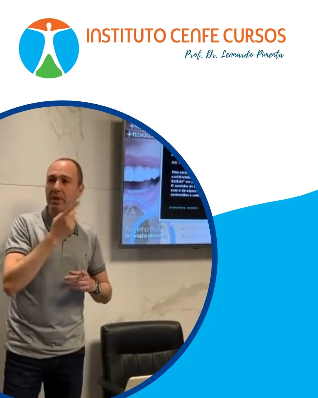 Professor Doutor Leonardo Pimenta em atividade de docência